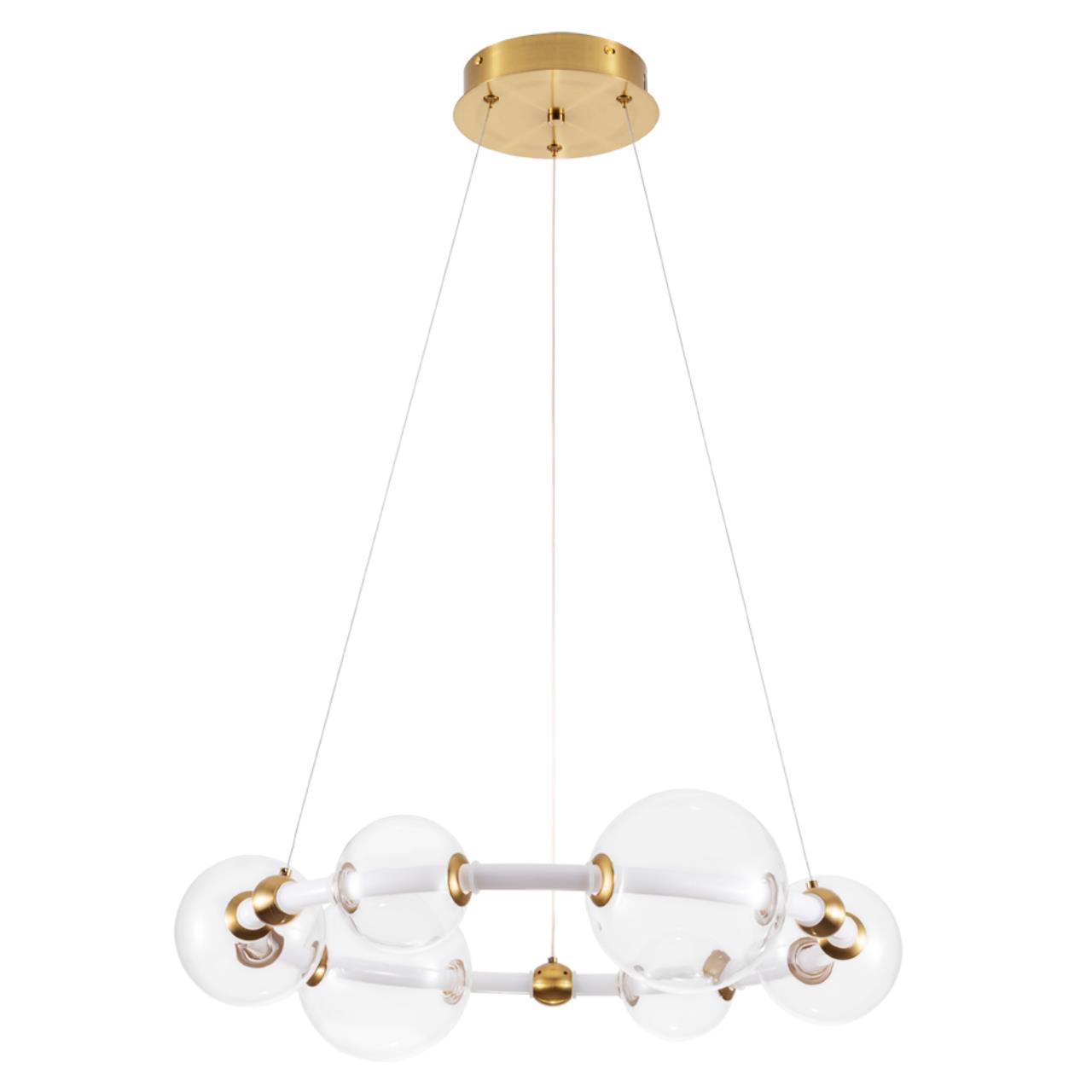 подвесной светодиодный светильник arte lamp crocus a2780lm-40pb, доставка по Казахстану 