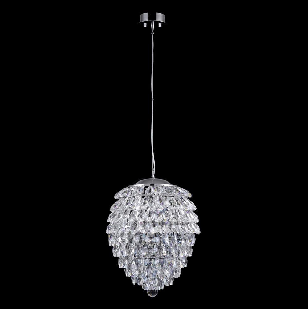 Картинка Светильник подвесной Crystal Lux CHARME SP6 CHROME/TRANSPARENT Crystal Lux 1373/206