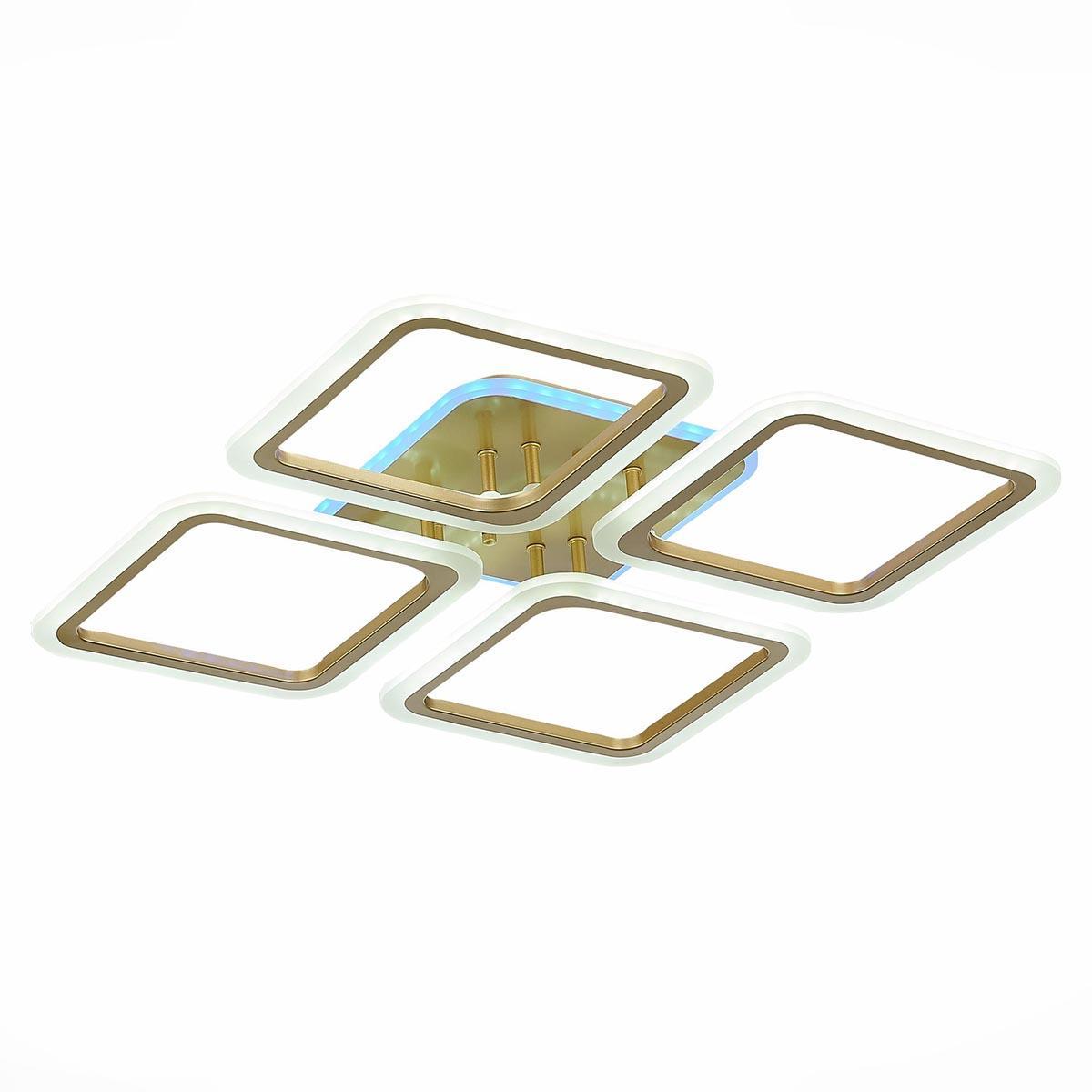 Потолочная светодиодная люстра Evoled Qutro SLE200422-04RGB — фото 2