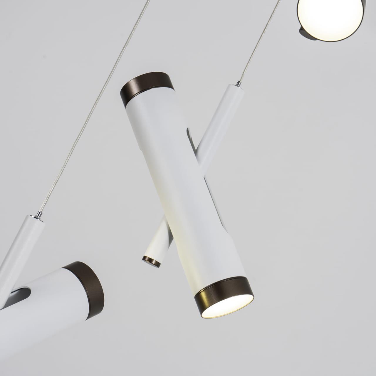 Картинка Подвесная светодиодная люстра Favourite Duplex 2325-6P