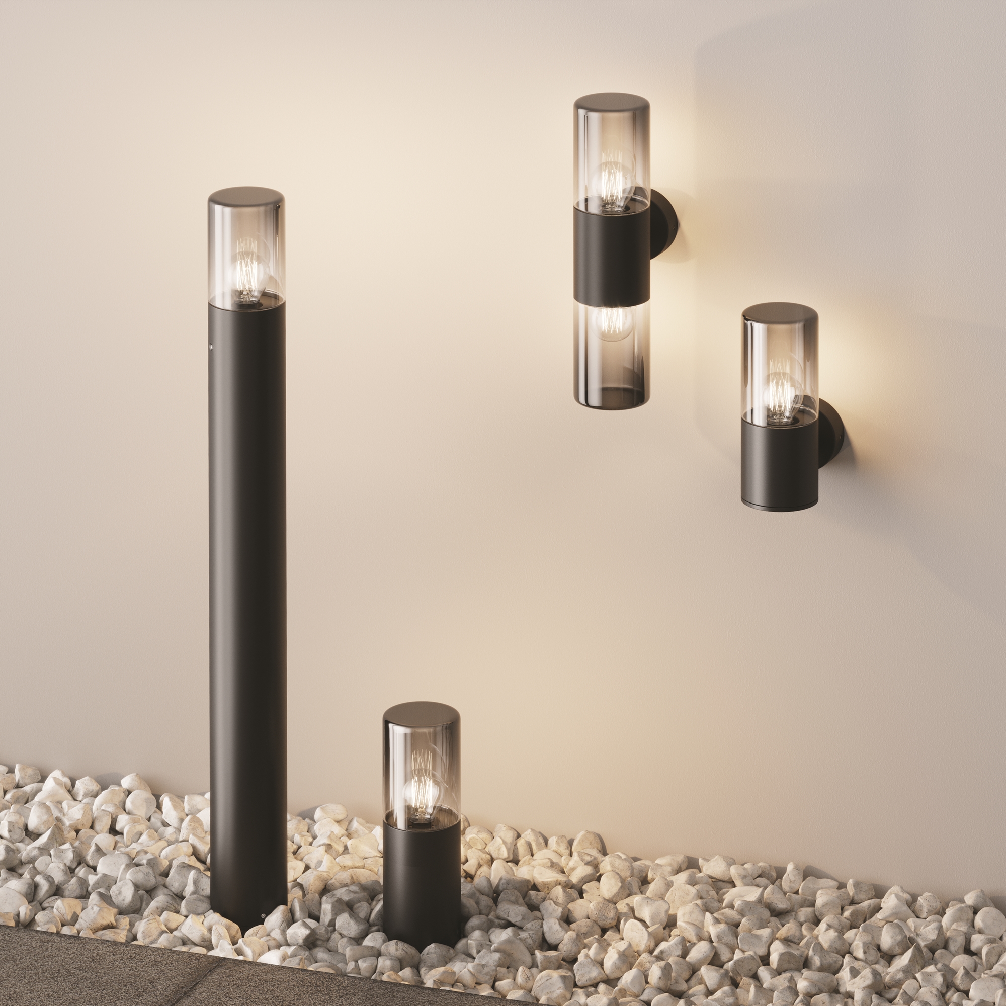 Дополнительная картинка Настенный светильник Outdoor O432WL-01GF