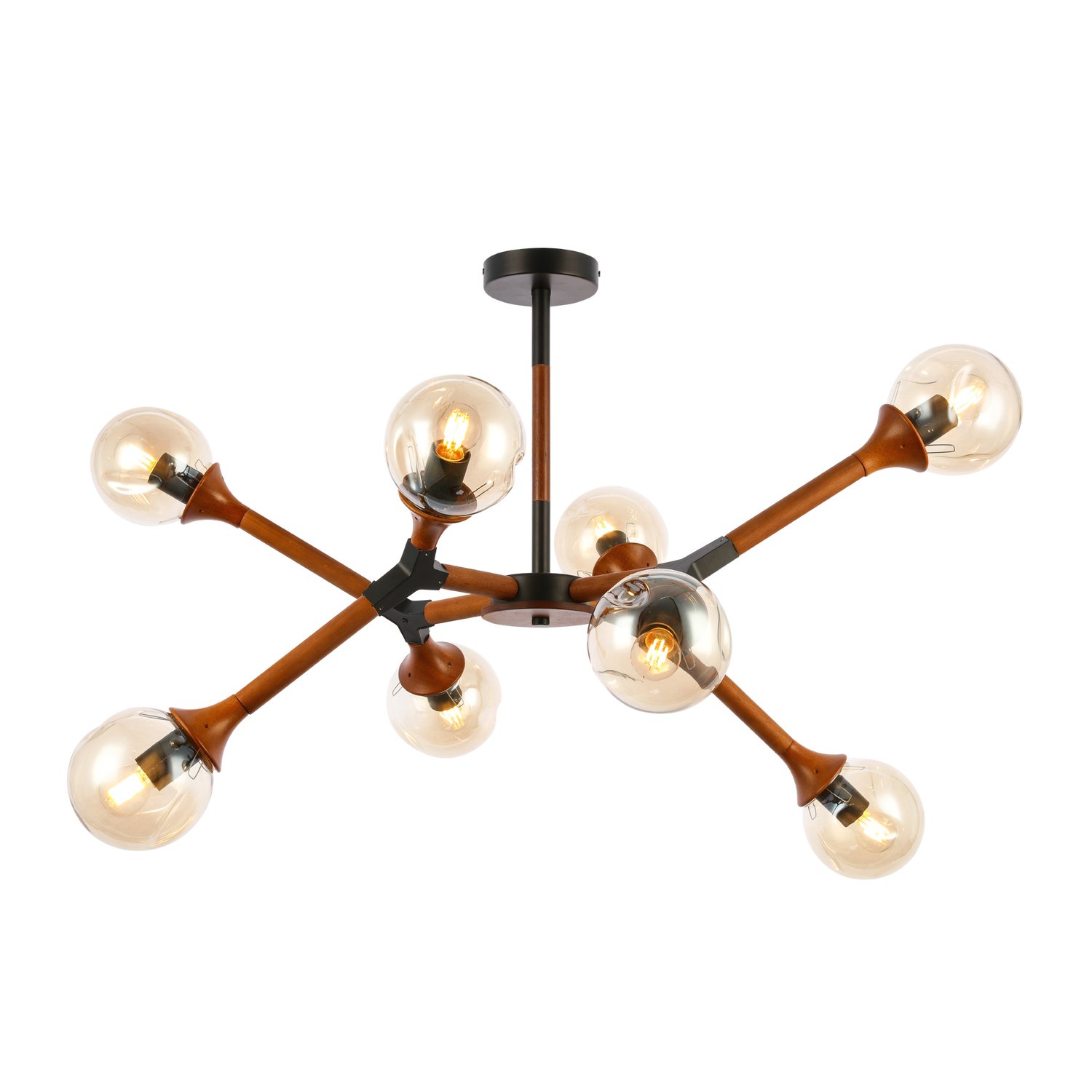 Дополнительная картинка Потолочная люстра Evoluce Raquel SLE109402-08