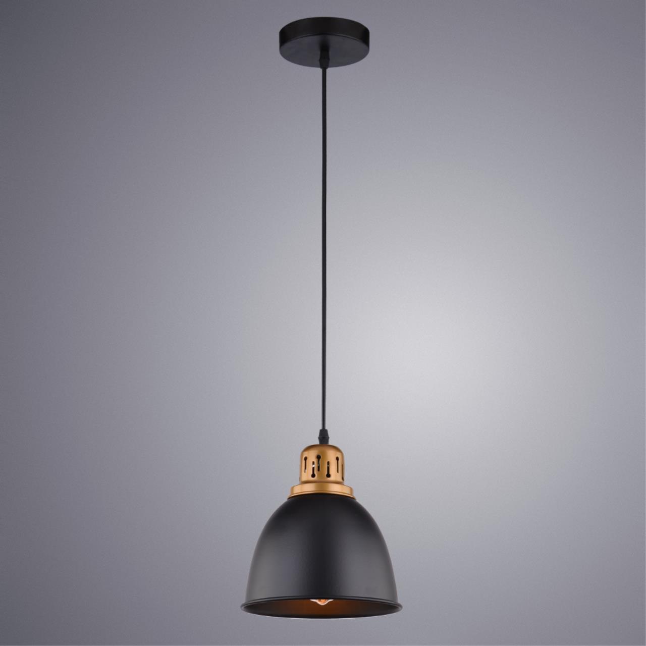 Дополнительная картинка Подвесной светильник Arte Lamp Eurica A4245SP-1BK