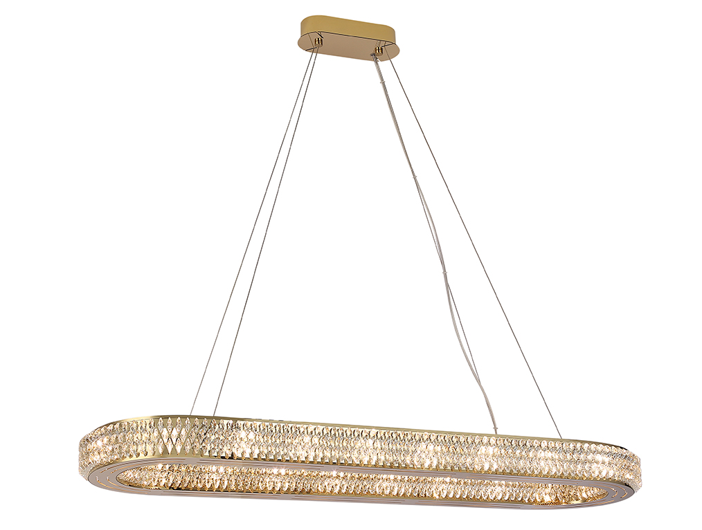 newport 8560 8560/100 c oval gold polished , люстра , доставка по Казахстану 