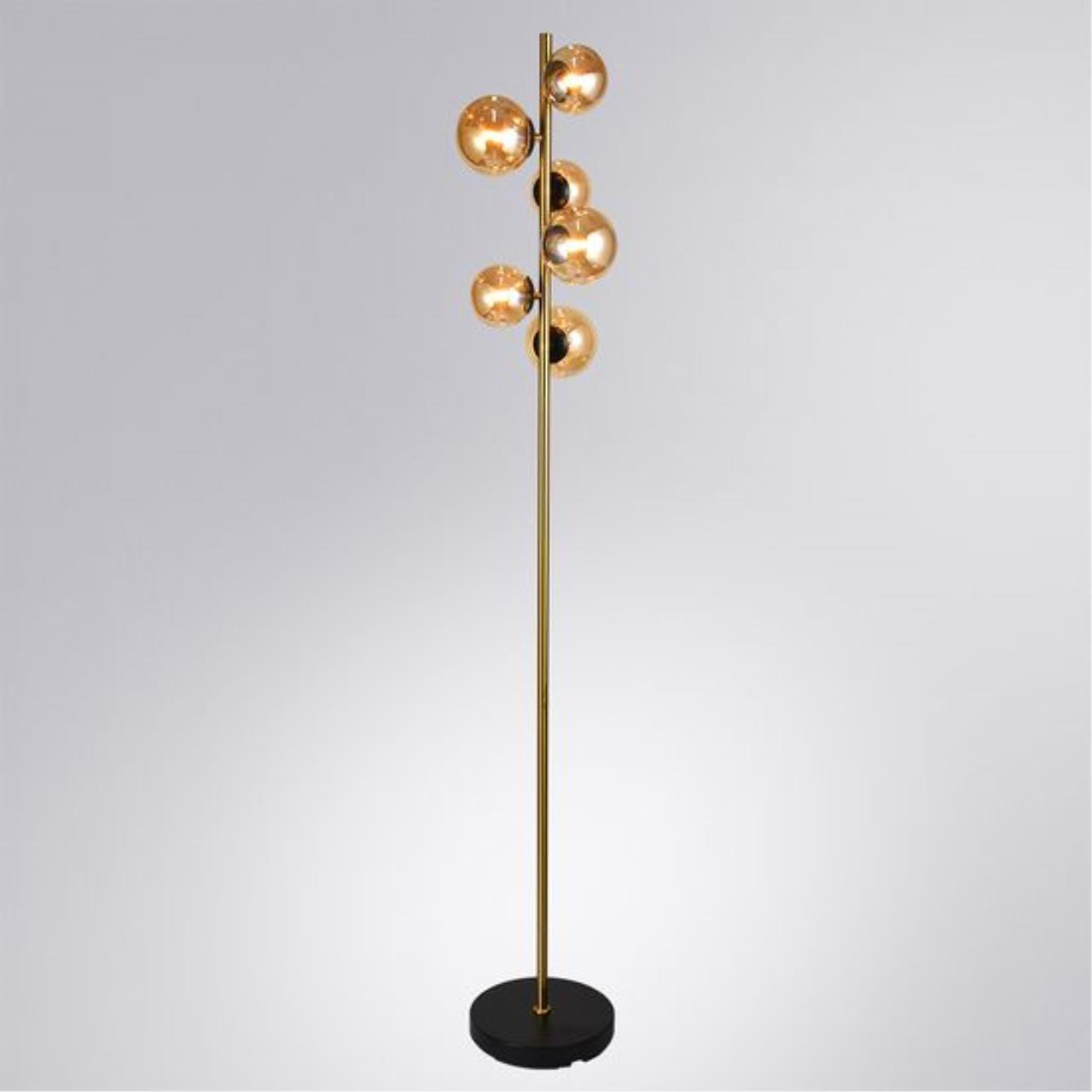 Дополнительная картинка Напольный светильник Arte Lamp GEMINI A2243PN-6PB