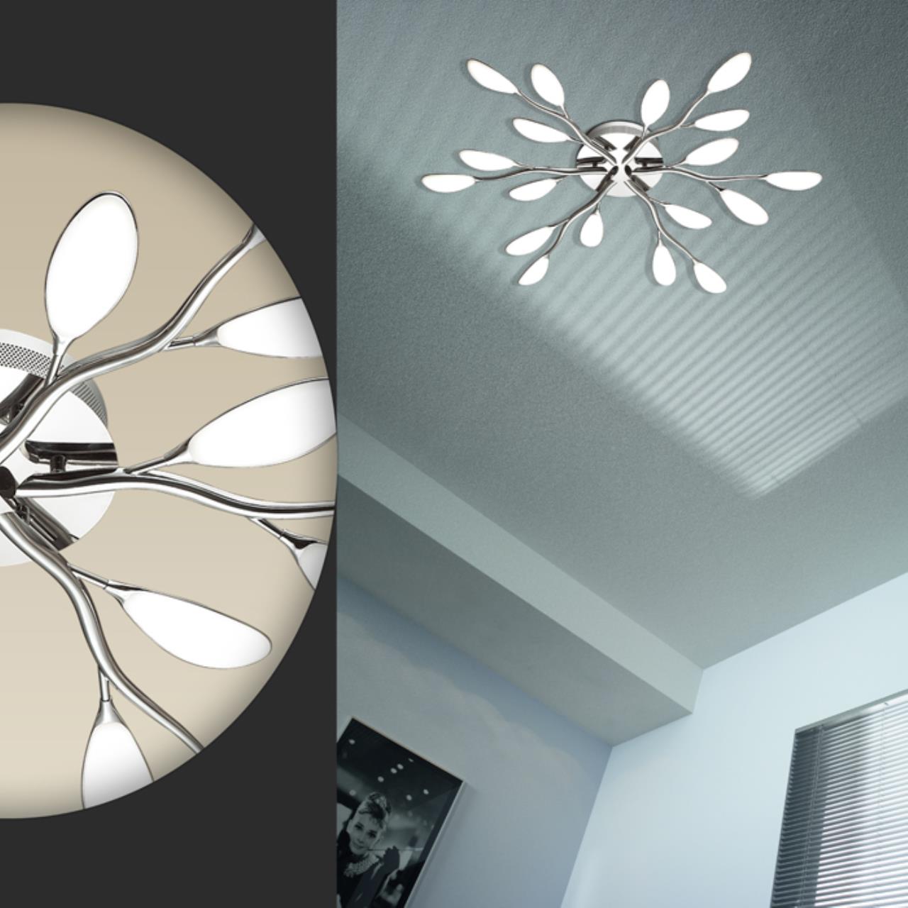 Картинка Потолочная светодиодная люстра Odeon Light Scoppa 3994/75CL