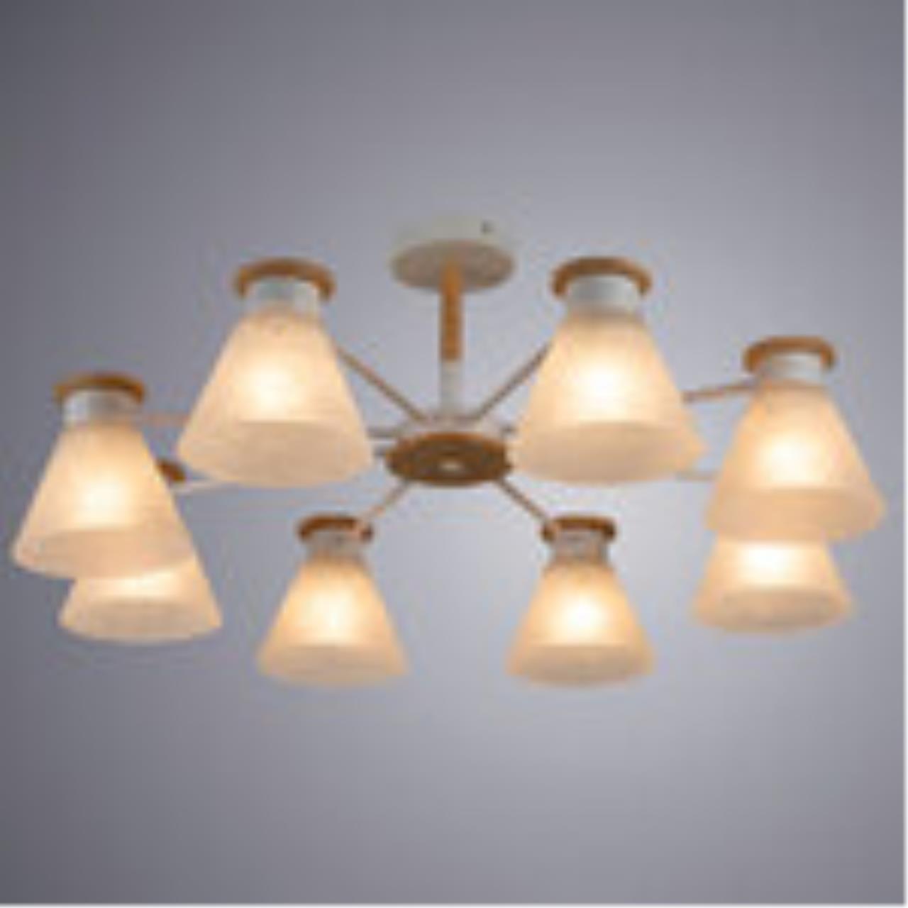 Дополнительная картинка Потолочная люстра Arte Lamp Tyler A1031PL-8WH