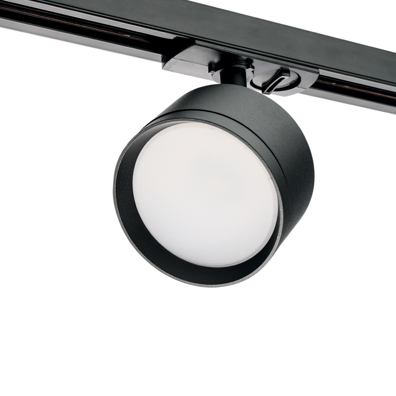 Трековый светильник WOLTA WTL-GX53/01B IP20 под лампу GX53 Чёрный 85х123х85 1/30 купить в Алматы svet.kz