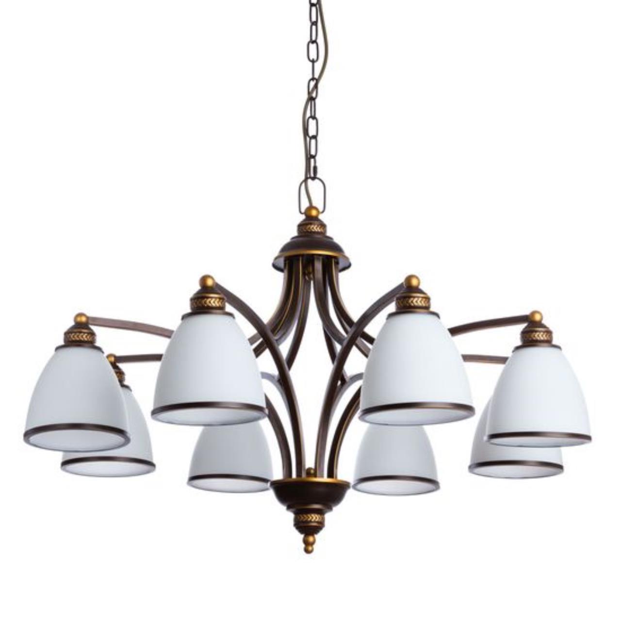 Дополнительная картинка Подвесная люстра Arte Lamp Bonito A9518LM-8BA