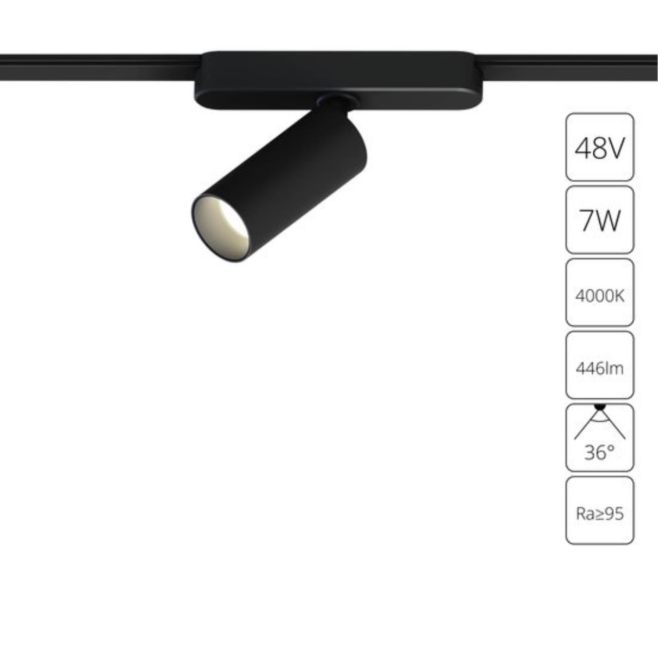 Дополнительная картинка Магнитный трековый светильник Arte Lamp RAPID A6156PL-1BK