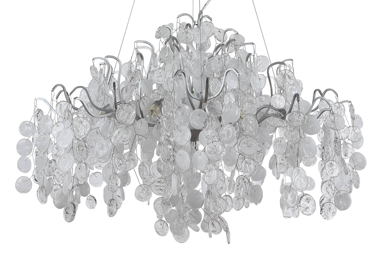 Картинка Люстра Crystal Lux TENERIFE SP9 SILVER Crystal Lux 3181/309