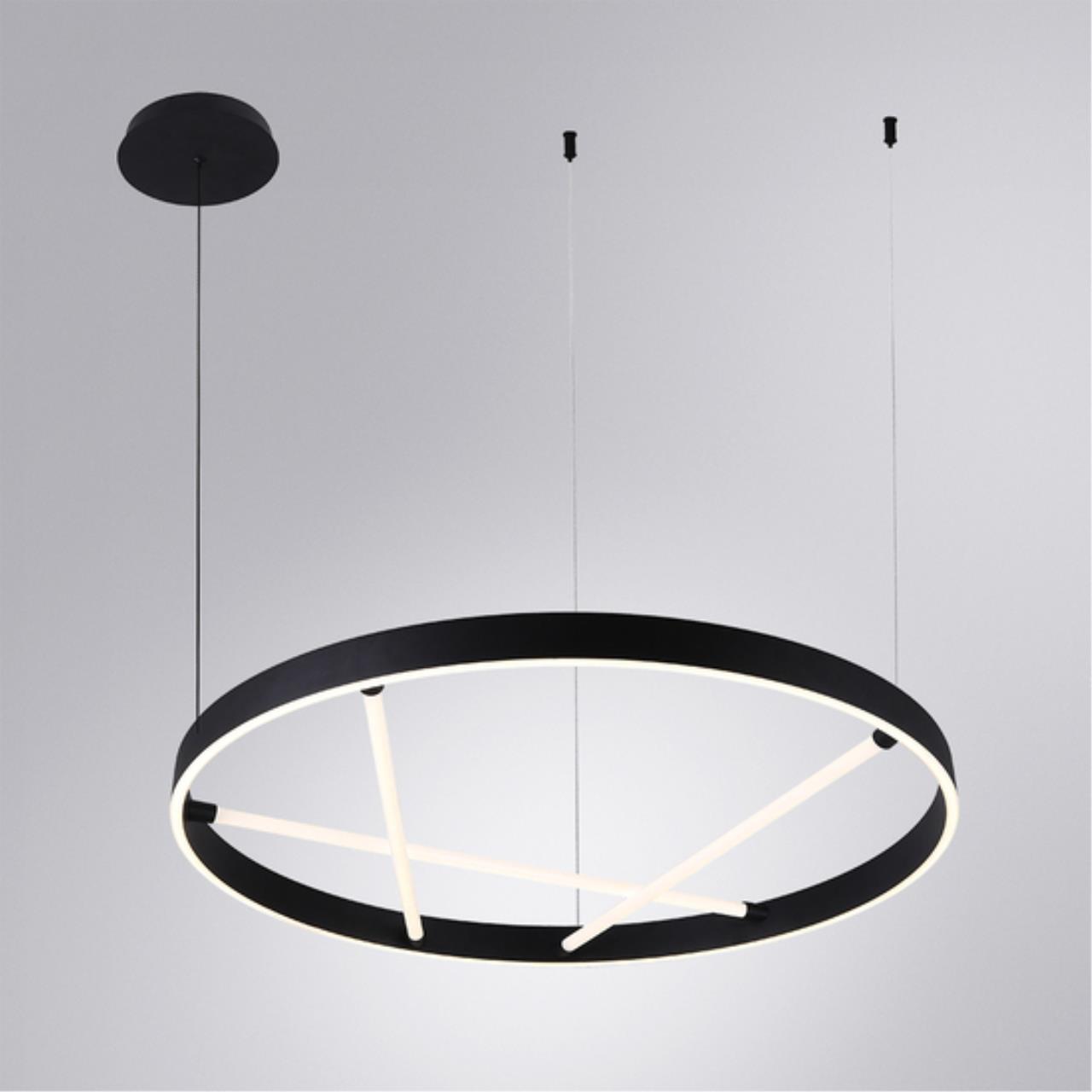 Дополнительная картинка Подвесной светильник Arte Lamp RICCO A1874SP-45BK