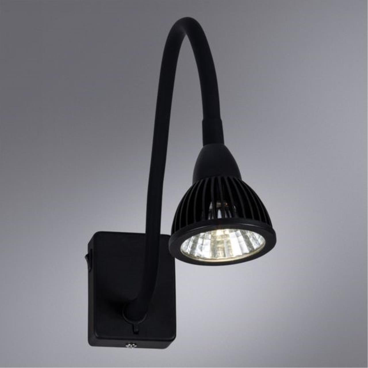 Дополнительная картинка Светодиодный спот Arte Lamp Cercare A4107AP-1BK