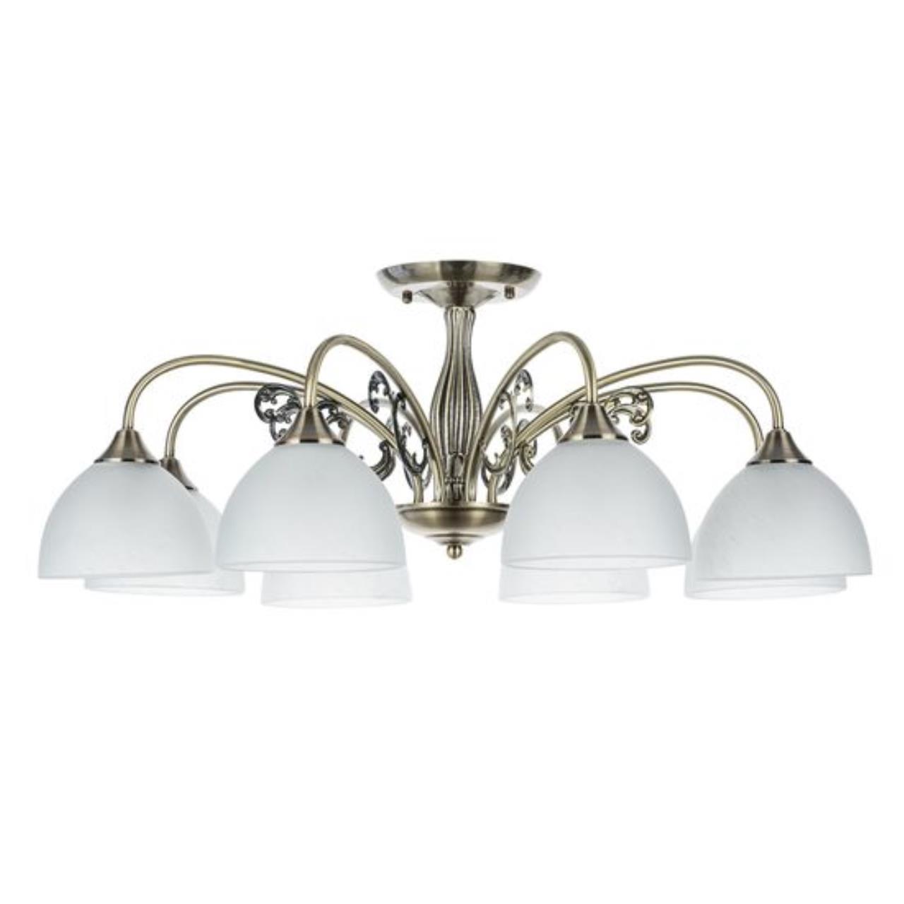 Дополнительная картинка Потолочная люстра Arte Lamp Spica A3037PL-8AB