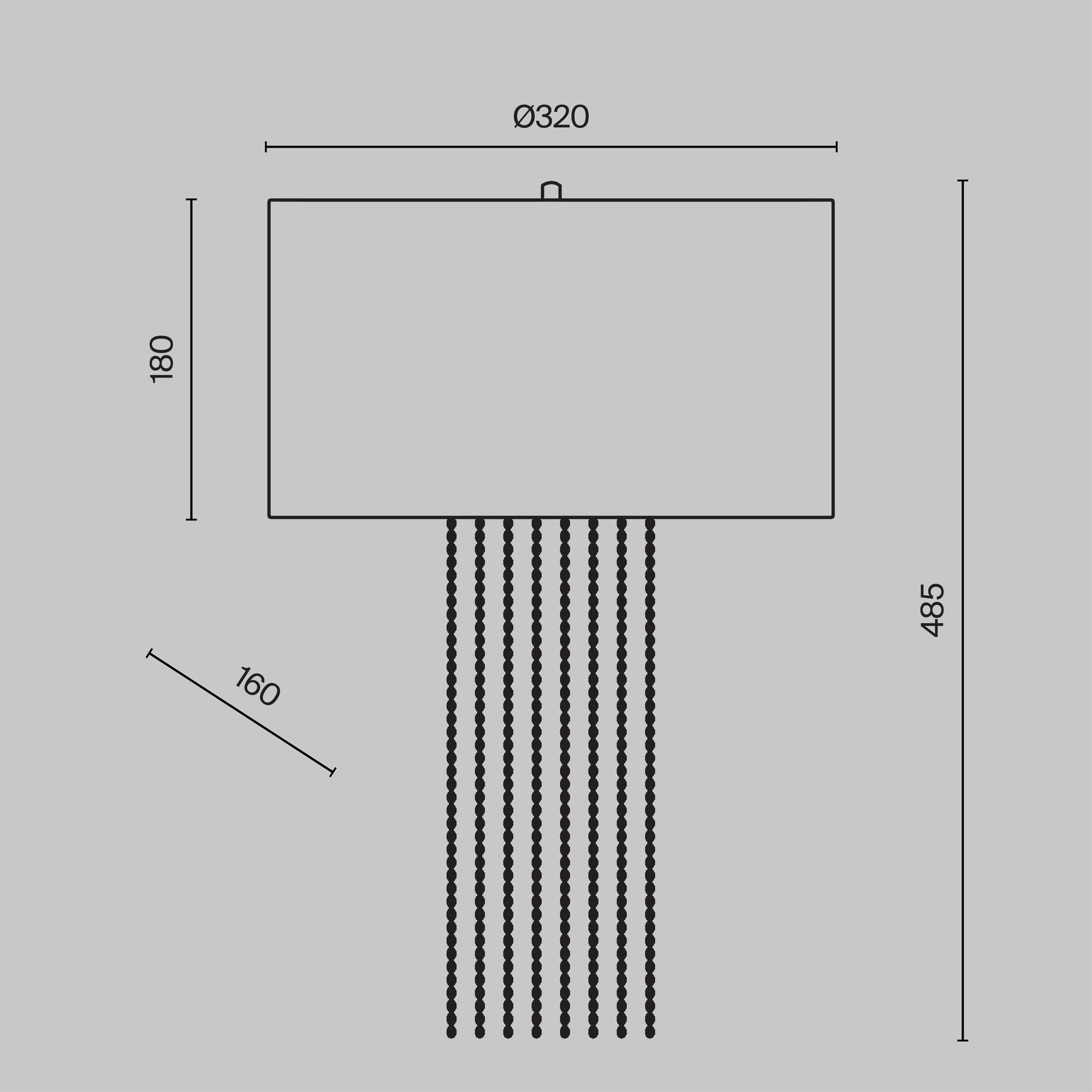 Дополнительная картинка Настенный светильник (бра) Maytoni MOD151WL-01G