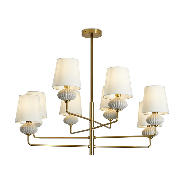 люстры подвесная люстра freya fr2029pl-08bs, доставка по Казахстану 