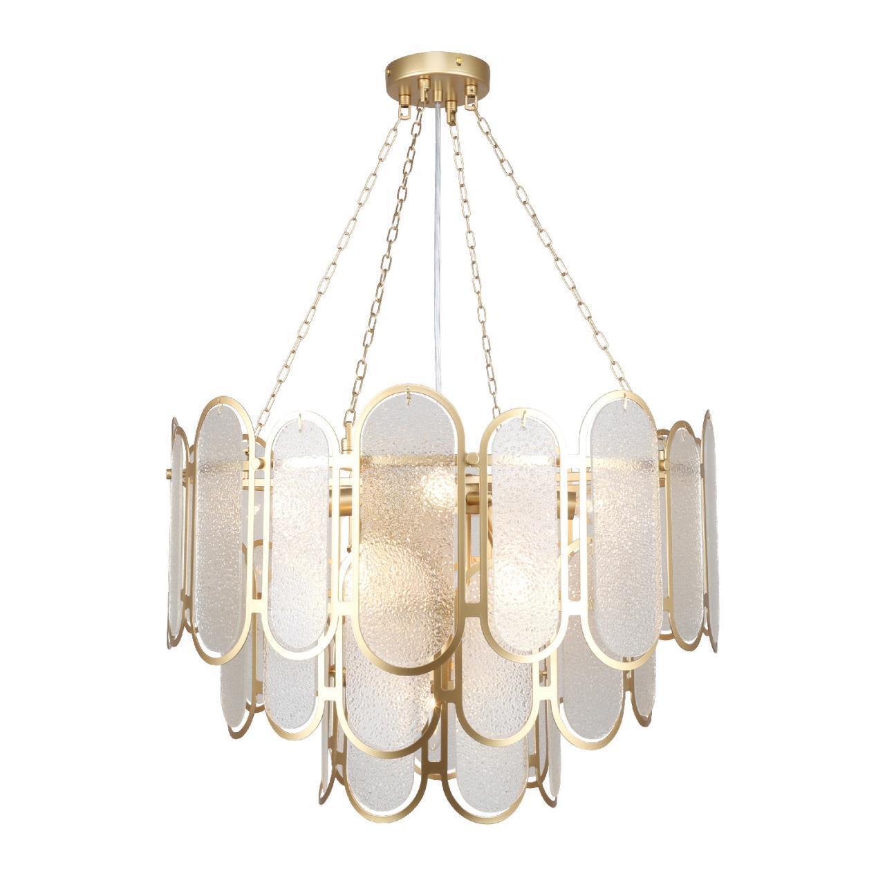 люстры подвесная люстра favourite 4730-9p laura, доставка по Казахстану 