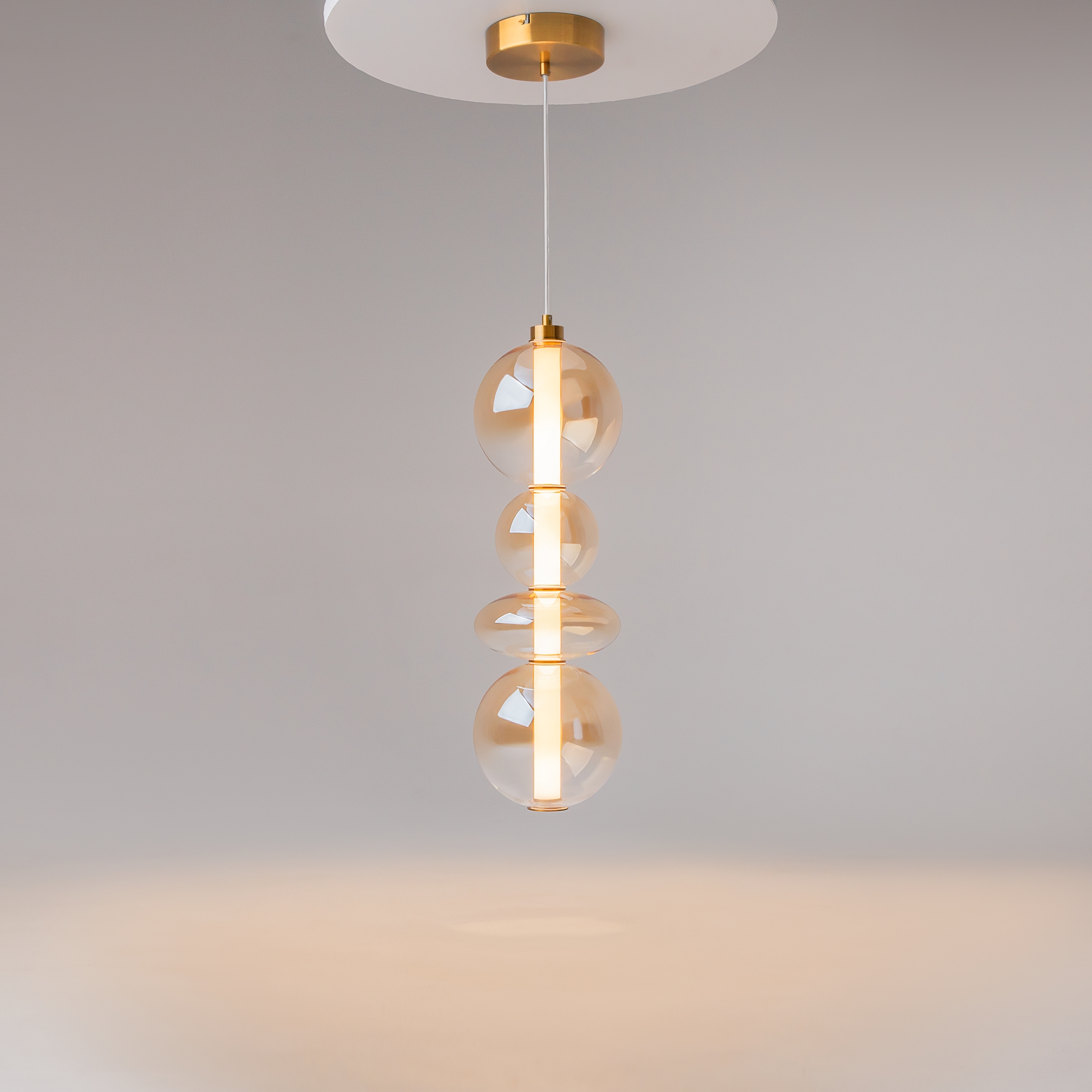 Дополнительная картинка Подвесной светильник Maytoni MOD307PL-L36BS3K