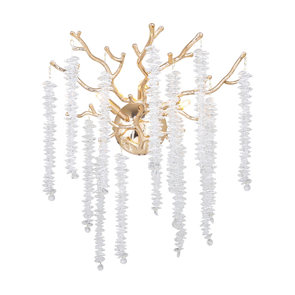 Декоративные настенные Настенный светильник (бра) Freya FR1010WL-03G, доставка по Казахстану 