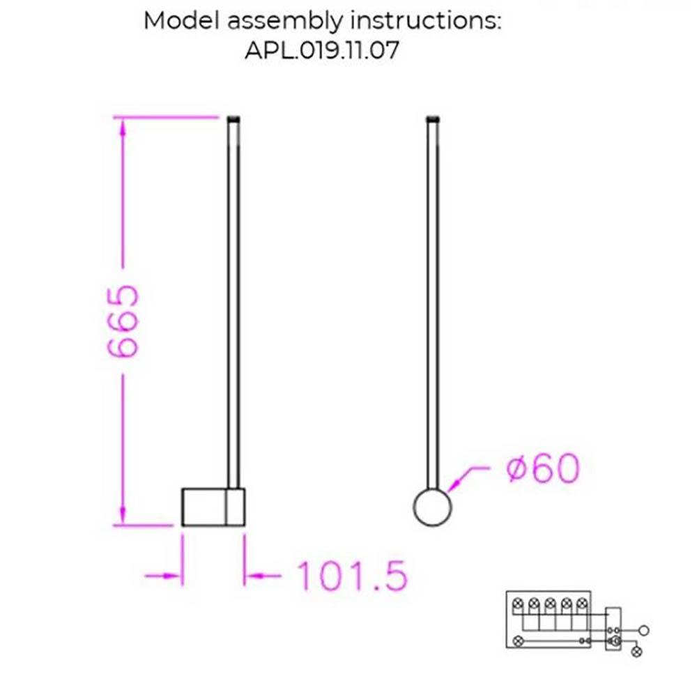 Дополнительная картинка Бра Aployt Merian APL.019.11.07
