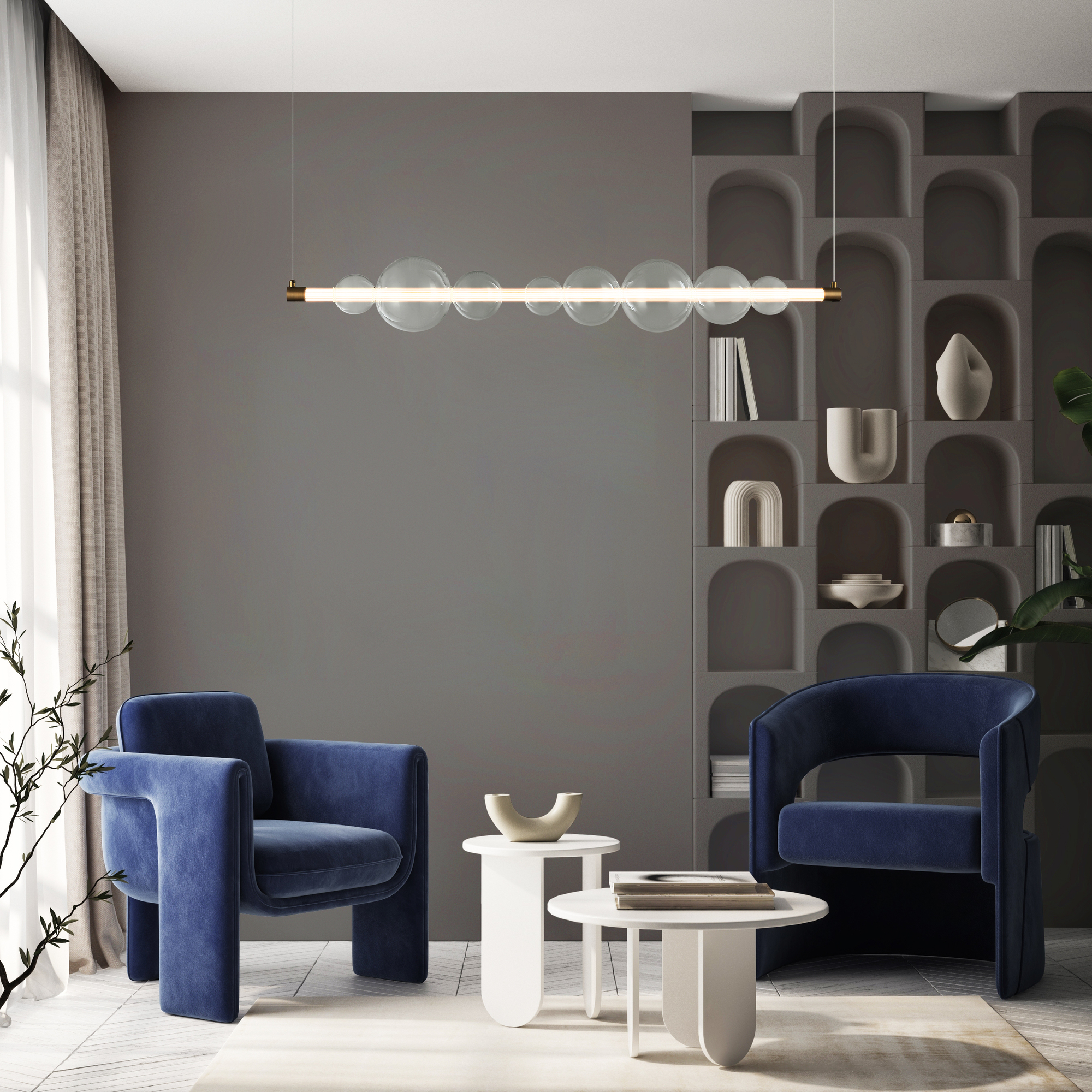 Картинка Подвесной светильник Freya FR5396PL-L13BS