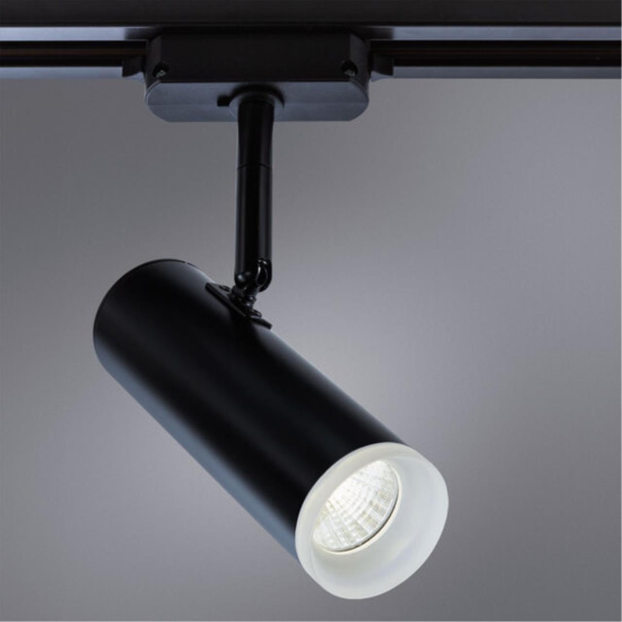 Дополнительная картинка Трековый светодиодный светильник Arte Lamp Hubble A6813PL-1BK