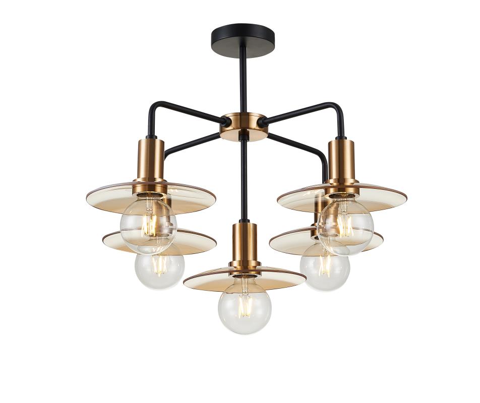 люстра simple story 1016-5cl, доставка по Казахстану 