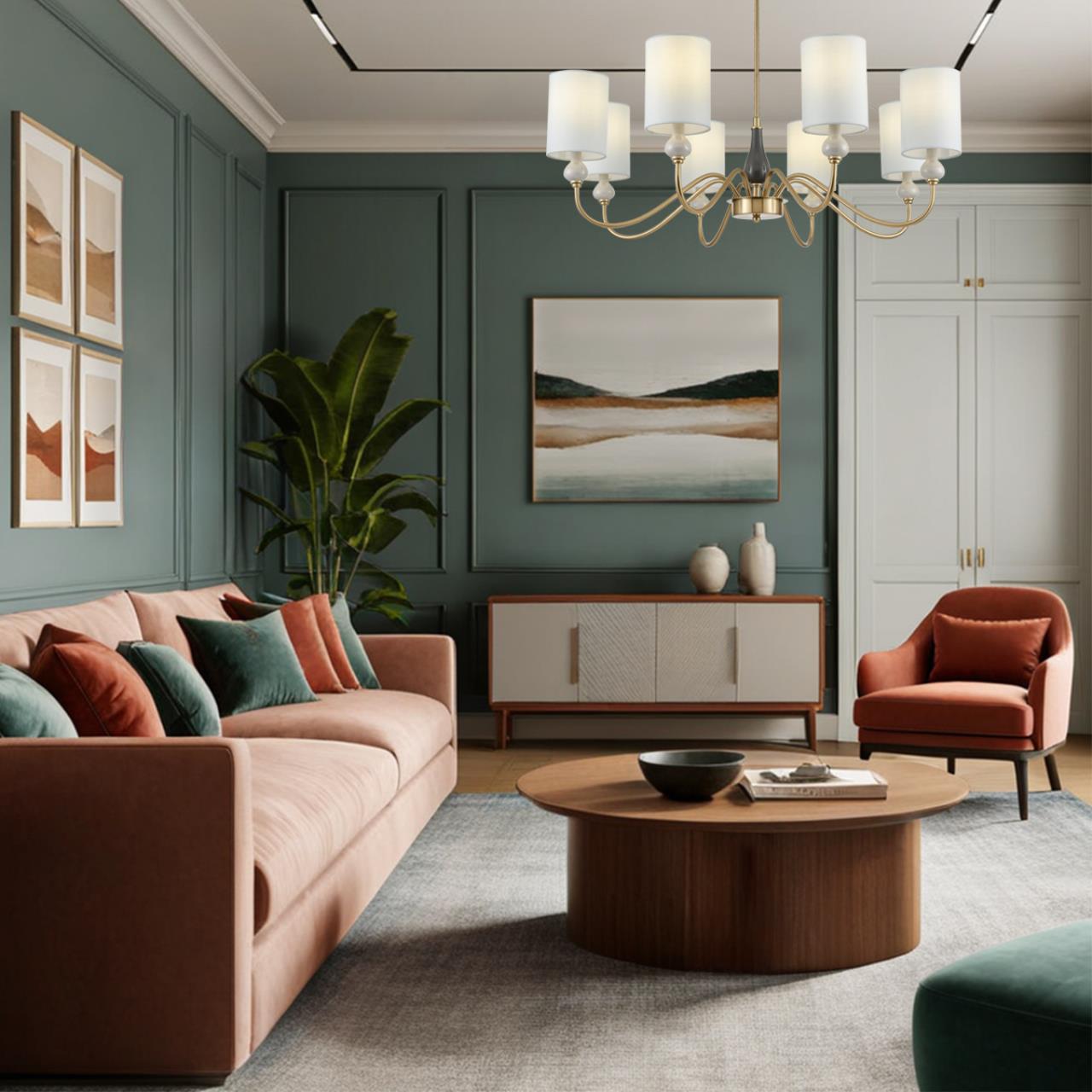 Дополнительная картинка 6590/8 Lumion Люстра подвесная ANRI