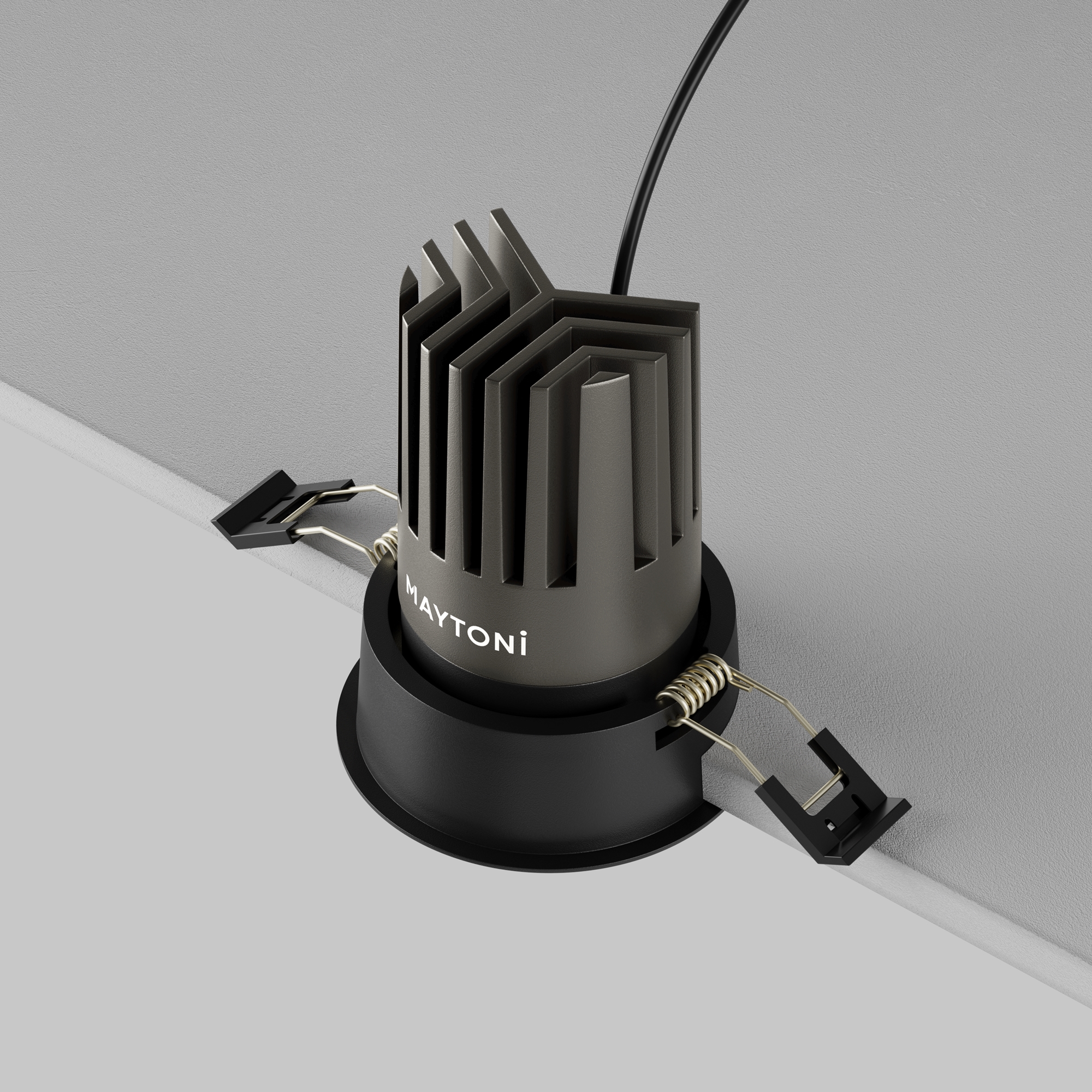 Картинка Встраиваемый светильник Technical DL117-15W-2.7K-B