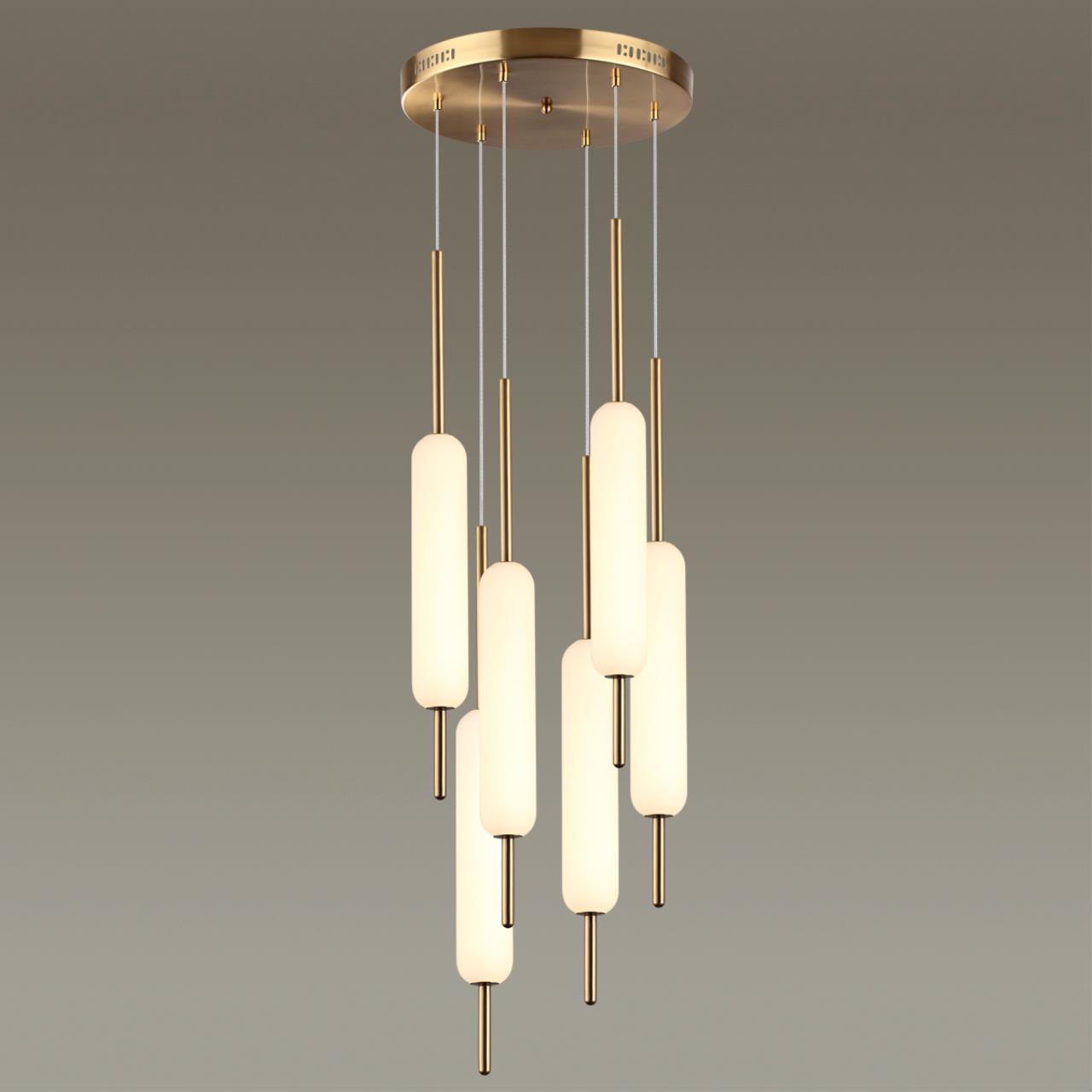 Подвесной светодиодный светильник Odeon Light Pendant Reeds 4794/72L — фото 5