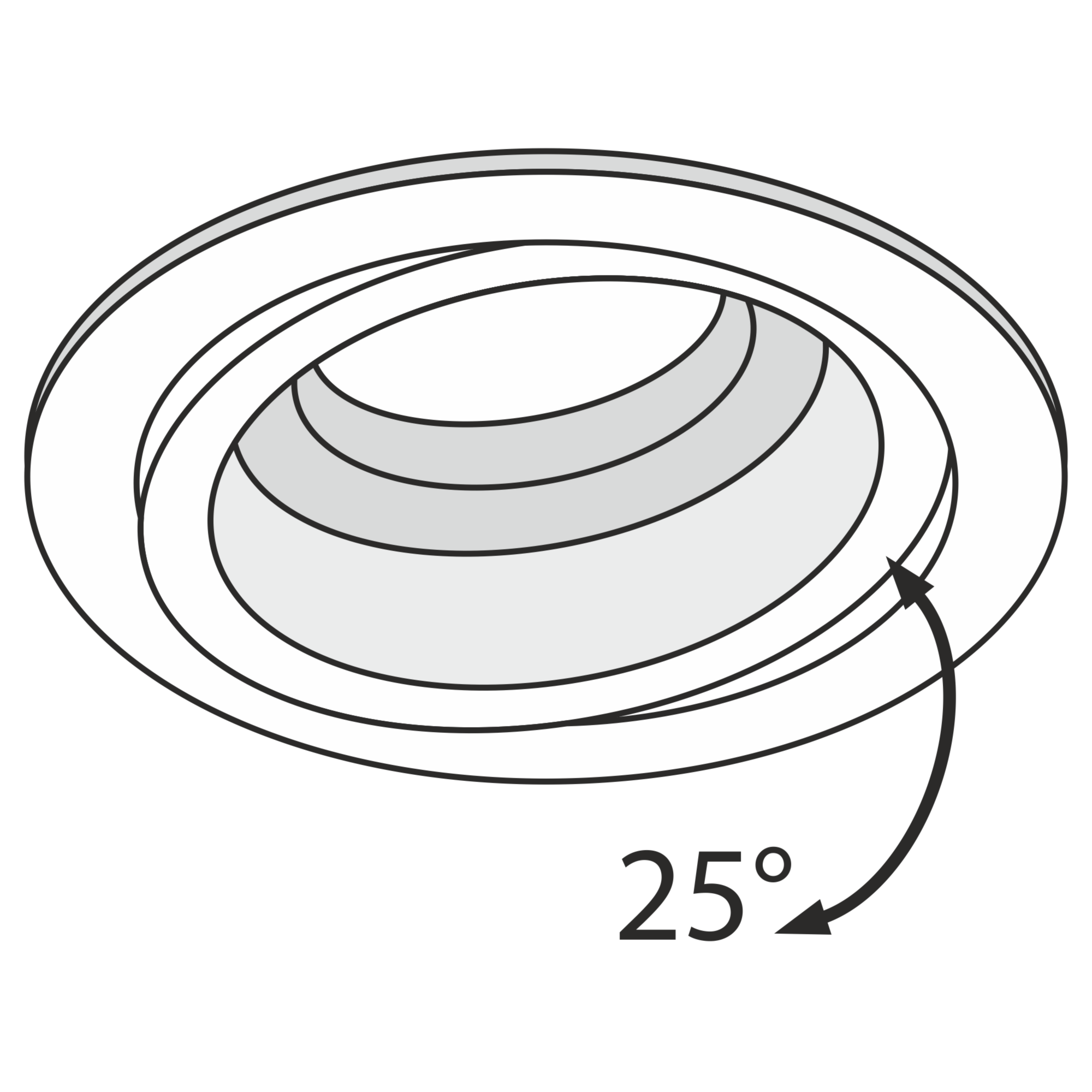 Картинка Встраиваемый светильник Maytoni Akron DL025-2-01B