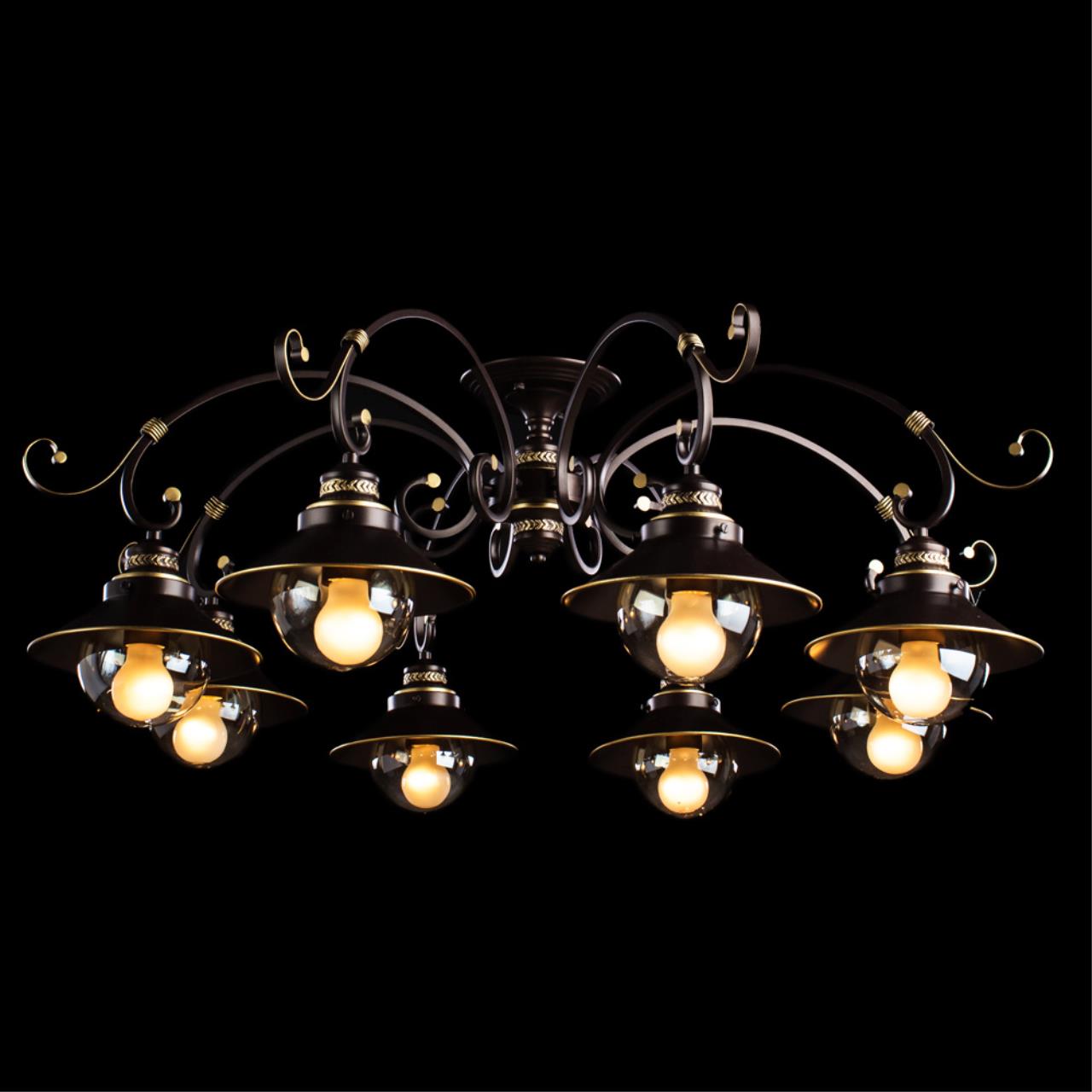 Картинка Потолочная люстра Arte Lamp 7 A4577PL-8CK
