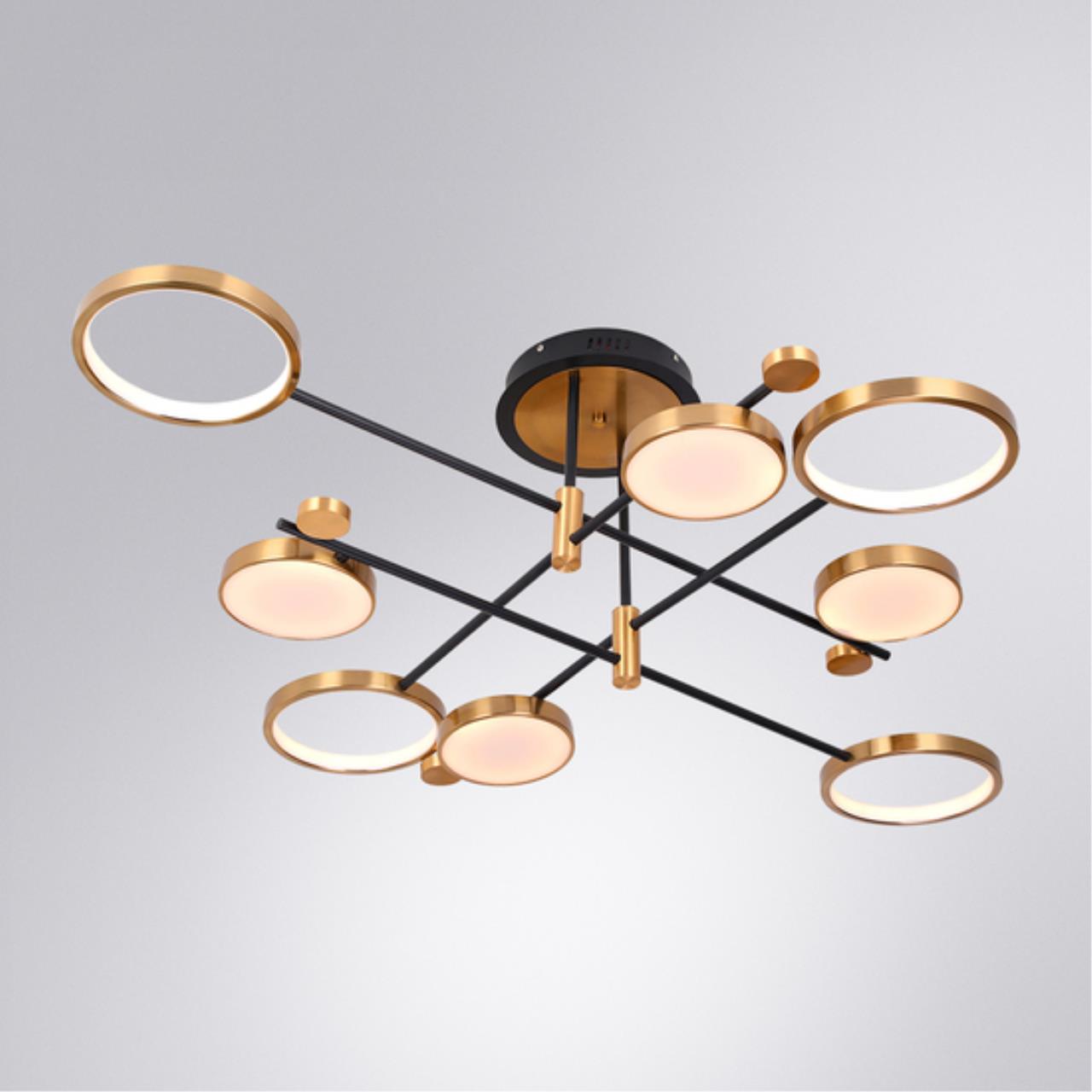 Дополнительная картинка Потолочный светильник Arte Lamp HOLLY A1364PL-8PB