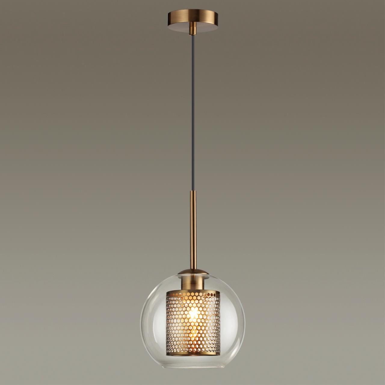 Дополнительная картинка Подвесной светильник Odeon Light Pendant Clocky 4939/1