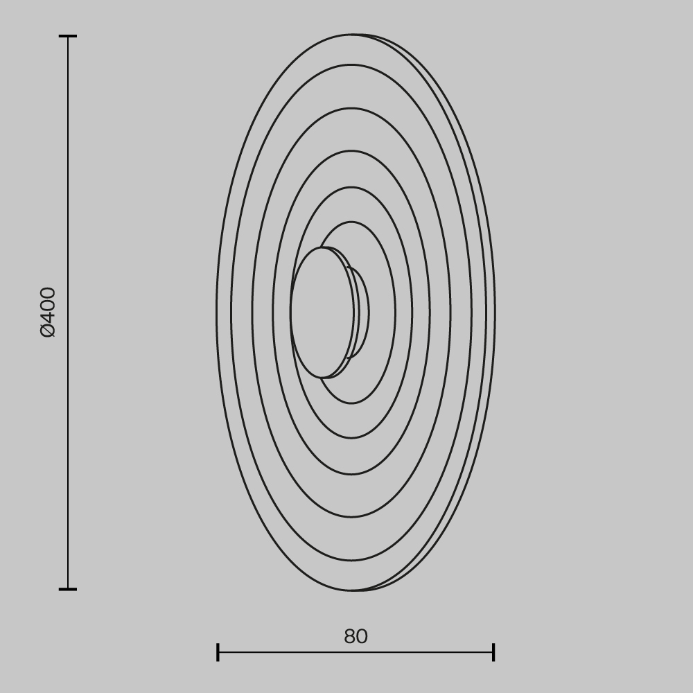 Дополнительная картинка Настенный светильник (бра) Maytoni MOD400WL-L5KH3K
