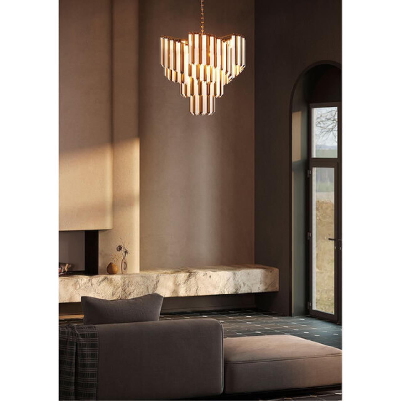 Картинка Каскадная люстра Divinare Frizzante 1681/01 LM-9