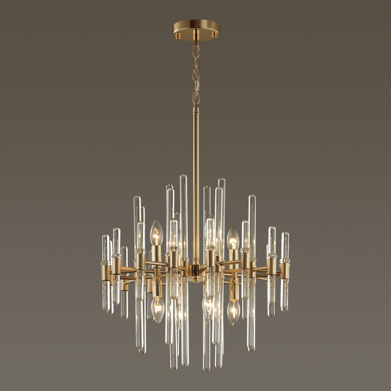 подвесная люстра odeon light hall stika 4988/8, доставка по Казахстану 