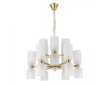 люстры newport 3640 3646+6/c brass , люстра, brass matt white glass d60*h45/150 cm е14 24*40w, доставка по Казахстану 