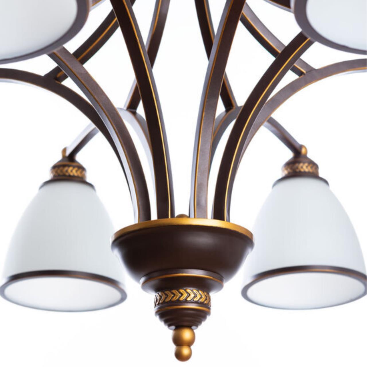 Дополнительная картинка Подвесная люстра Arte Lamp Bonito A9518LM-8BA