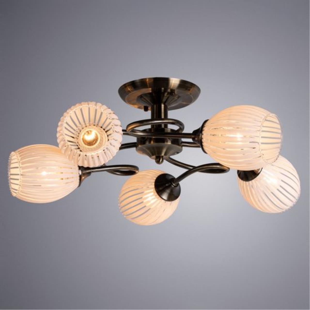 Дополнительная картинка Потолочная люстра Arte Lamp Arya A2941PL-5AB