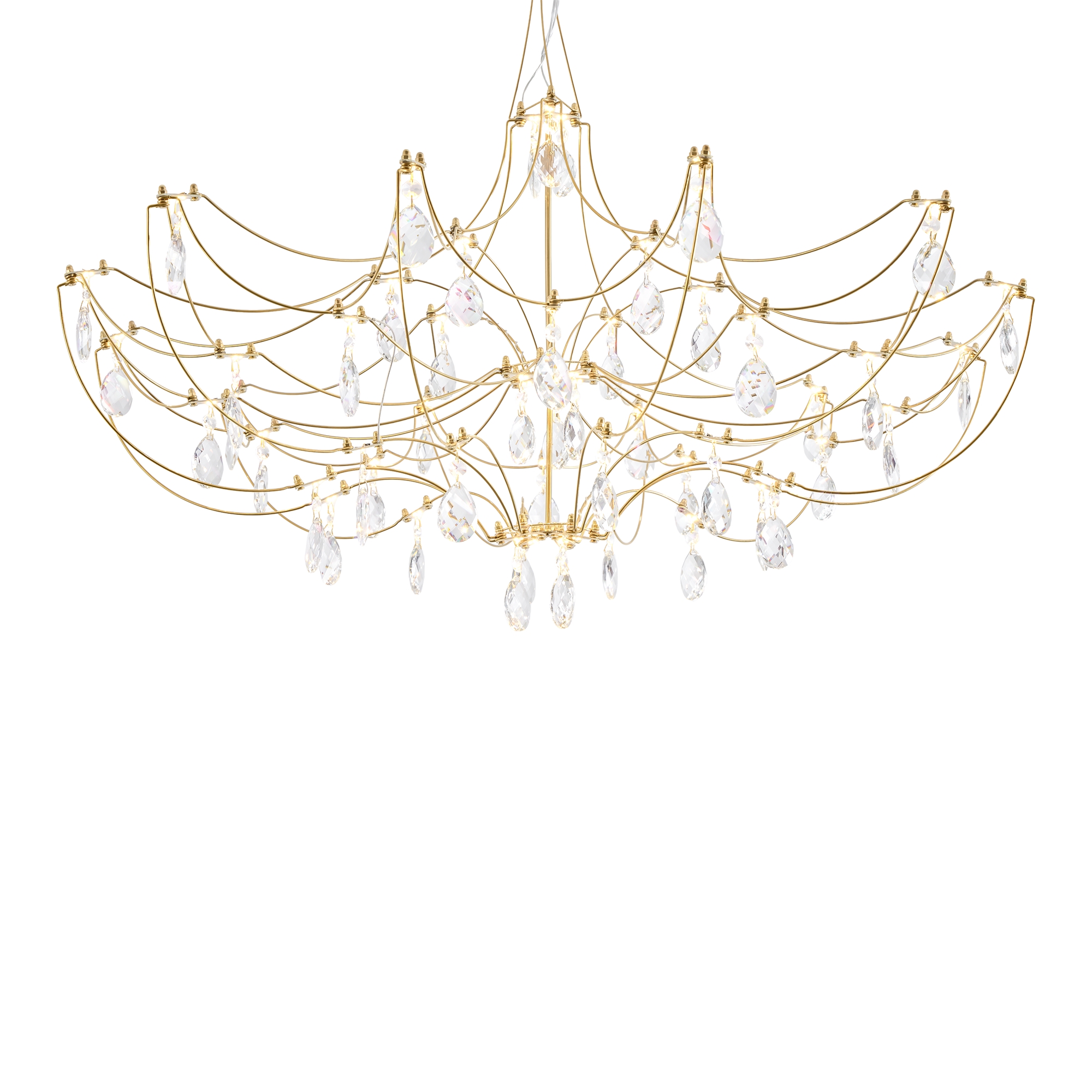 Картинка Люстра Freya FR6138PL-L30BS Amela