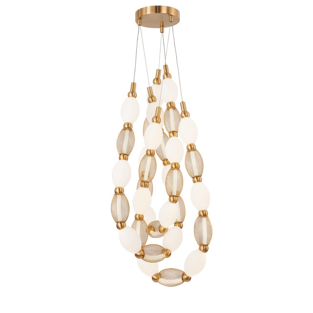 Дополнительная картинка Подвесной светильник Perler 4559-3PC