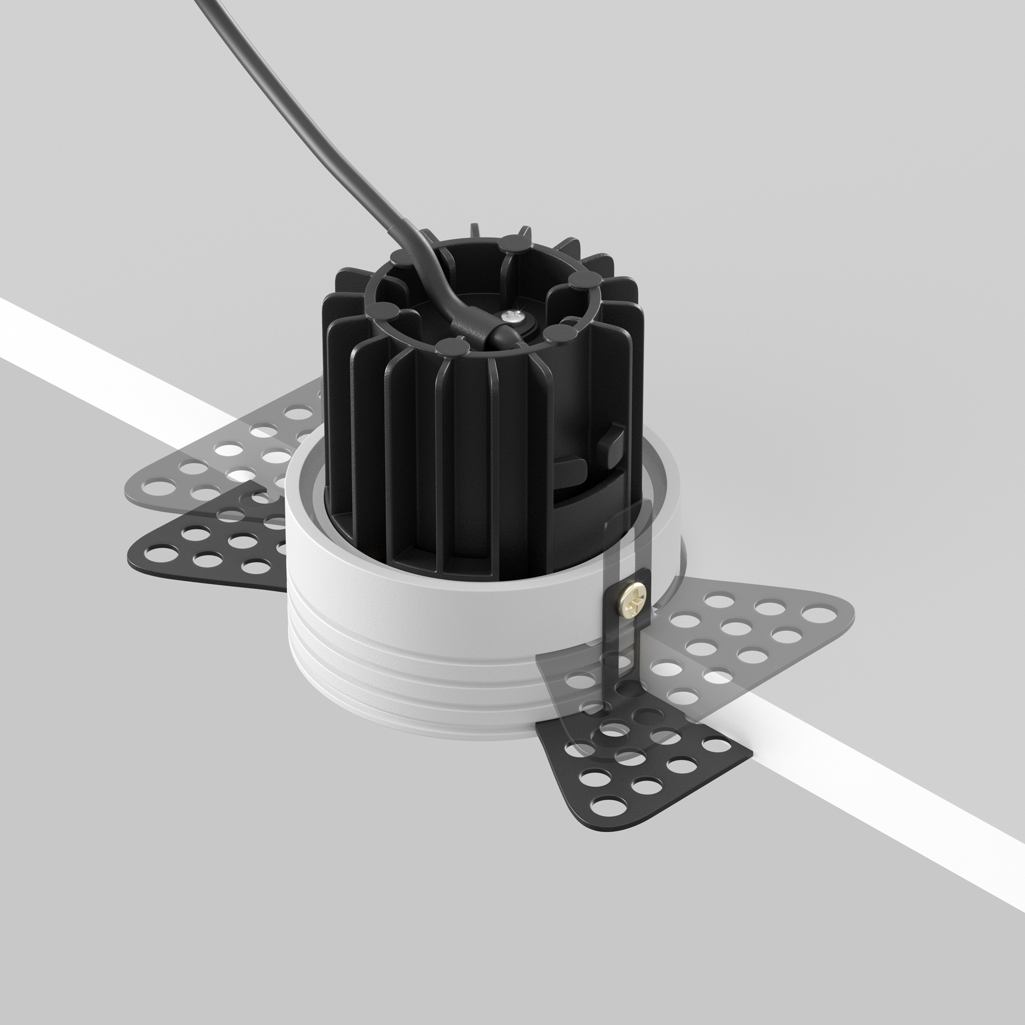 Дополнительная картинка Встраиваемый светильник Technical DL058-7W3K-TRS-W