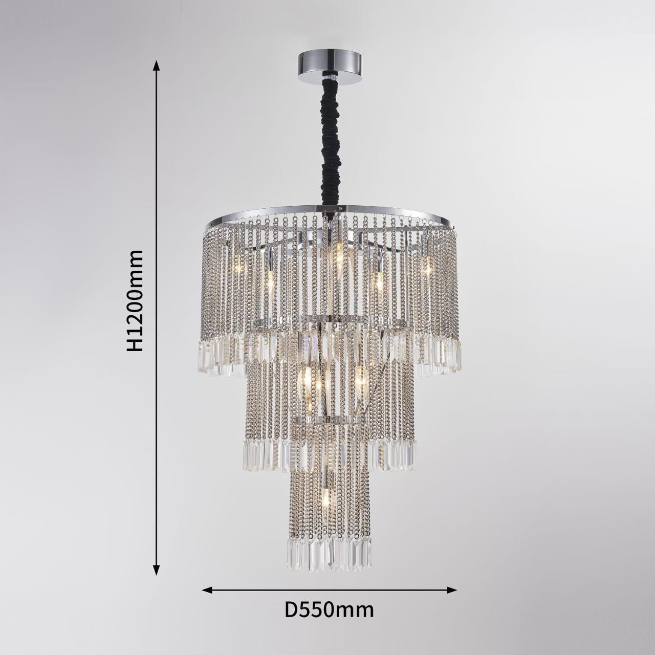 Картинка Подвесная люстра Favourite Ignis 2924-9P