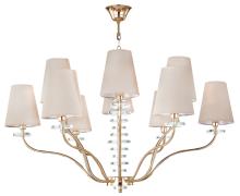 люстры люстра crystal lux armando sp6+6 gold crystal lux 0181/312, доставка по Казахстану 