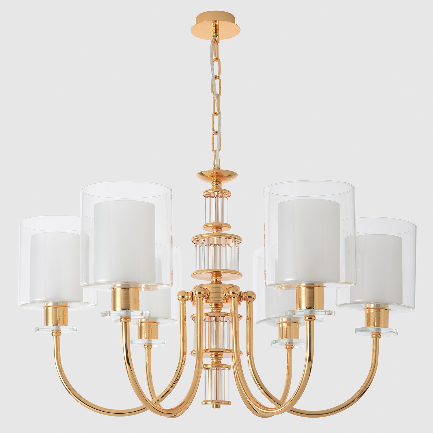 Дополнительная картинка Люстра Crystal Lux ELENA 1621/306