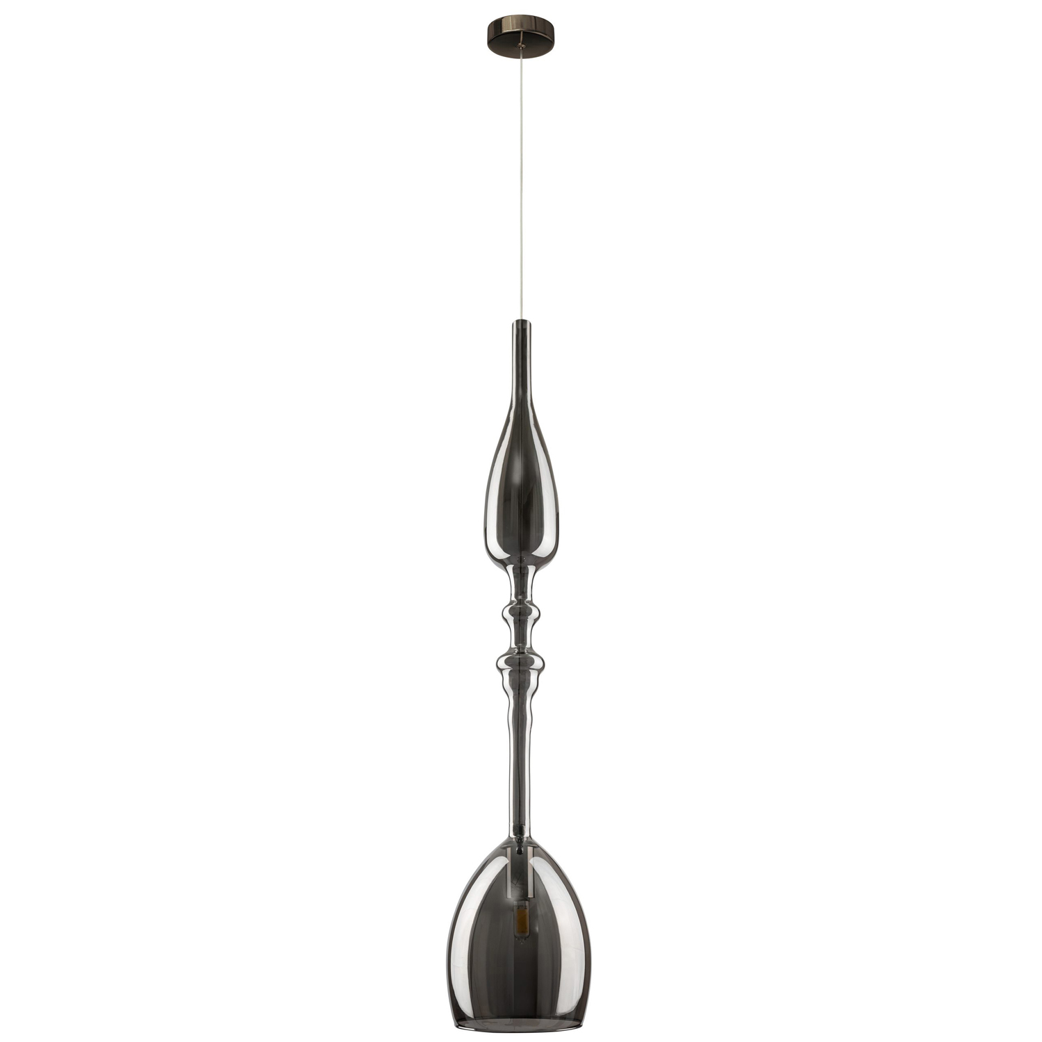 Картинка Светильник подвесной Crystal Lux LUX NEW SP1 C SMOKE Crystal Lux 2264/211