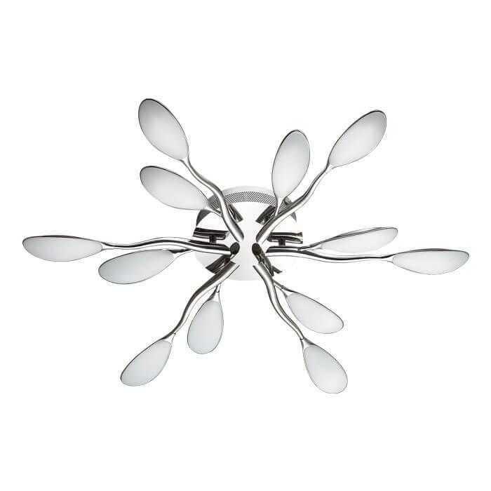 люстры потолочная светодиодная люстра odeon light scoppa 3994/50cl, доставка по Казахстану 