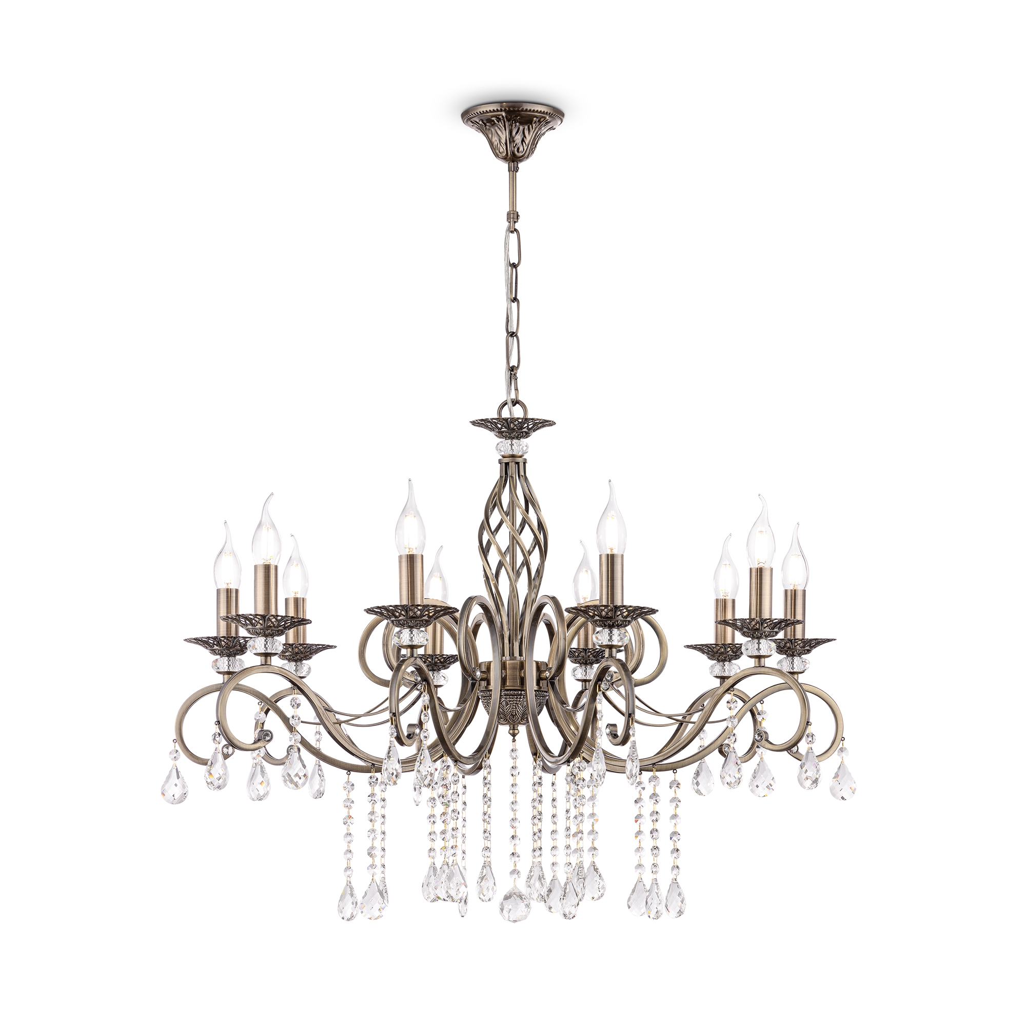 Дополнительная картинка Подвесная люстра Maytoni Grace RC247-PL-10-R