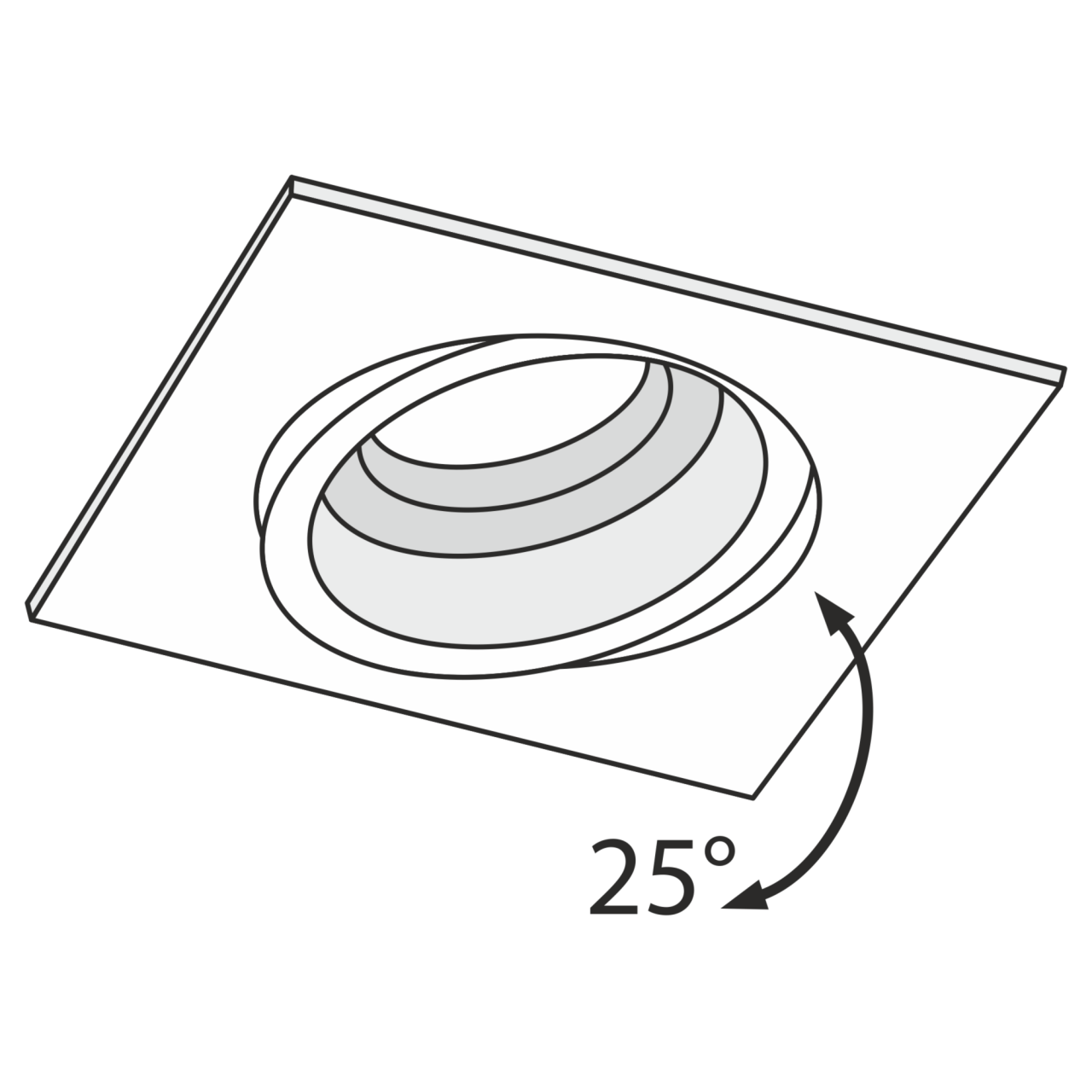 Дополнительная картинка Встраиваемый светильник Maytoni Akron DL026-2-01B